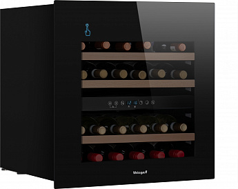 картинка Встраиваемый винный шкаф Weissgauff WWCI-36 DB Dual Zone  картинка Встраиваемый винный шкаф Weissgauff WWCI-36 DB Dual Zone