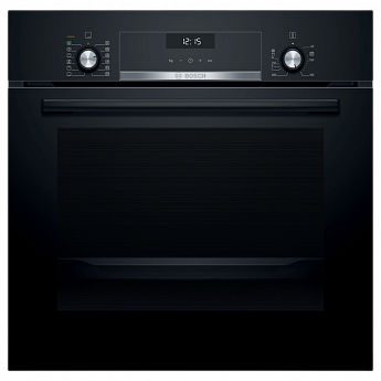 картинка Электрический духовой шкаф с функцией пара Bosch HIJ517YB0R черный 