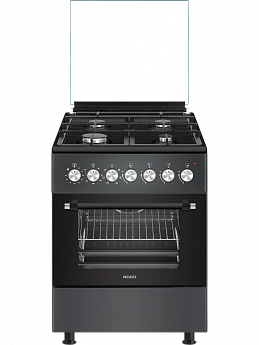 картинка Газовая кухонная плита Nord GE 6064 Gd графит 