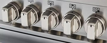 картинка Комбинированная кухонная плита Bertazzoni MAS95I2ENET чёрный 