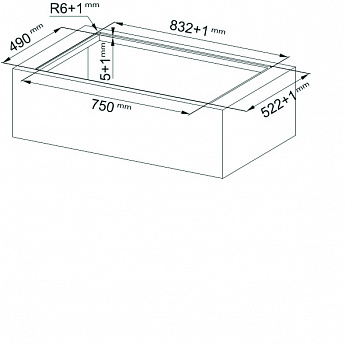 картинка Индукционная варочная панель с вытяжкой Franke FMA 8381R HI 