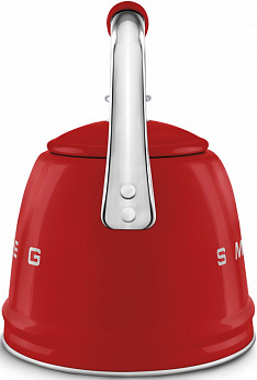 картинка Чайник со свистком Smeg WKF01RD красный 