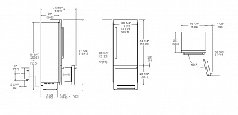 картинка Холодильник Bertazzoni REF755BBRXTT  картинка Холодильник Bertazzoni REF755BBRXTT
