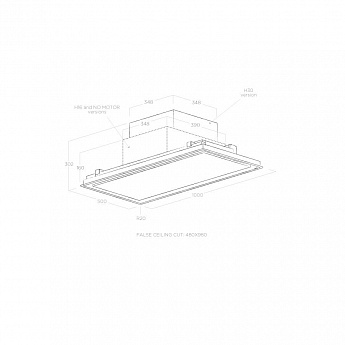 картинка Кухонная вытяжка ILLUSION H30 PAINT/A/100 