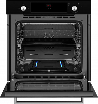 картинка Газовый духовой шкаф Weissgauff WGO 706 D BLACK GLASS  картинка Газовый духовой шкаф Weissgauff WGO 706 D BLACK GLASS