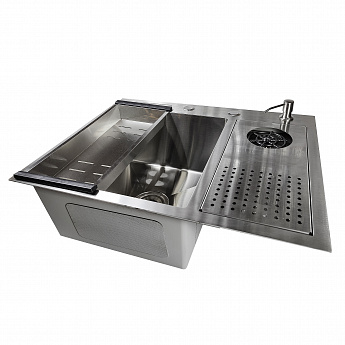 картинка Мойка для кухни Gerda 6550 S  картинка Мойка для кухни Gerda 6550 S