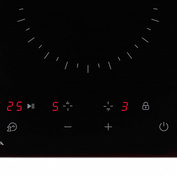 картинка Электрическая варочная панель ZAUBER 30 BL TK 