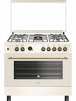 картинка Газовая кухонная плита Nord GG 9062 YR бежевый 