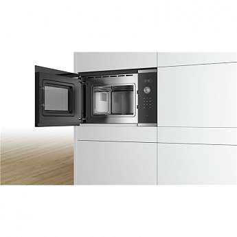 картинка Микроволновая печь встраиваемая Bosch BFL524MS0  картинка Микроволновая печь встраиваемая Bosch BFL524MS0