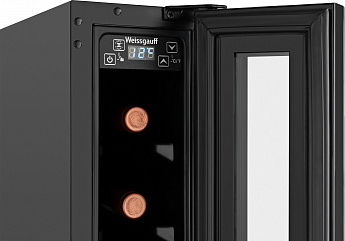 картинка Комбинированный винный шкаф Weissgauff WWC-7 B  картинка Комбинированный винный шкаф Weissgauff WWC-7 B