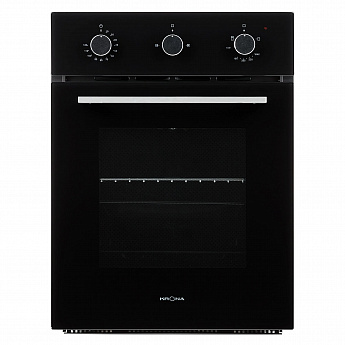 картинка Газовый духовой шкаф Krona STRETTO 45 BL черный  картинка Газовый духовой шкаф Krona STRETTO 45 BL черный