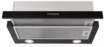 картинка Кухонная вытяжка Kuppersberg SLIMHIT 60 BG чёрная  картинка Кухонная вытяжка Kuppersberg SLIMHIT 60 BG чёрная