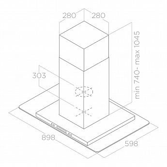 картинка Кухонная вытяжка Elica FLAT GLASS IX/A/90  картинка Кухонная вытяжка Elica FLAT GLASS IX/A/90