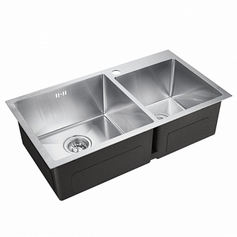 картинка Мойка для кухни Emar EMB-210 PVD Nano Satine 