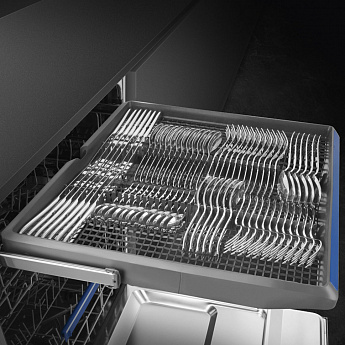 картинка Посудомоечная машина Smeg STL362DQ  картинка Посудомоечная машина Smeg STL362DQ