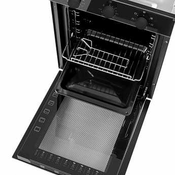 картинка Электрический духовой шкаф Maunfeld EOEC516PB2 черный 