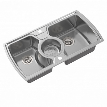 картинка Кухонная мойка Oulin OL-321 сатин 