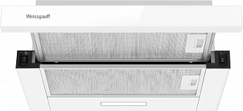 картинка Кухонная вытяжка Weissgauff TEL 500 White Glass 