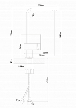 картинка Смеситель Florentina СИЛЬВЕР 