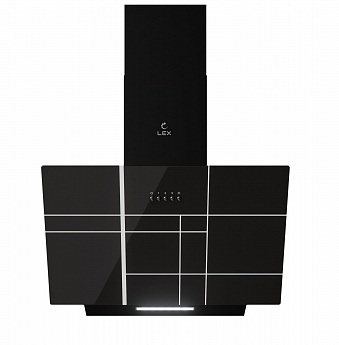 картинка Кухонная вытяжка Lex MOZA 600 R1 BLACK 