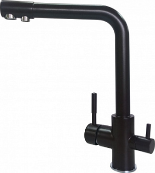 картинка Смеситель Gerdamix DORADO (FL) мокко 