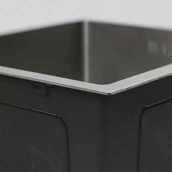 картинка Комплект H3844 MELANA ProfLine (мойка и коландер) сатин 