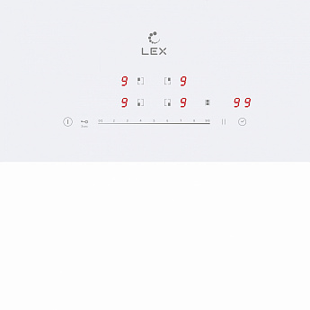 картинка Варочная панель Lex EVI 641B WH  картинка Варочная панель Lex EVI 641B WH