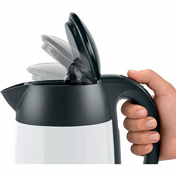 картинка Чайник электрический Bosch TWK3P421 белый  картинка Чайник электрический Bosch TWK3P421 белый