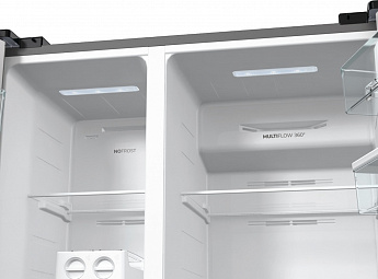картинка Отдельностоящий холодильник Gorenje NRR9185EAXLWD 