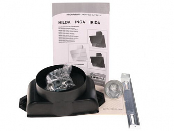 картинка Кухонная вытяжка Krona IRIDA 600 BLACK SENSOR 
