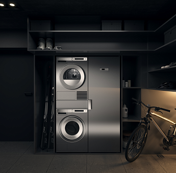 картинка Bыдвижная полка с корзиной ASKO HDB1153S  картинка Bыдвижная полка с корзиной ASKO HDB1153S