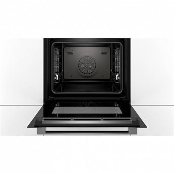 картинка Электрический духовой шкаф Bosch HBG633NB1 черный 