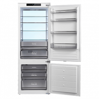 картинка Встраиваемый холодильник Maunfeld MBF19369NFWGR LUX Inverter 