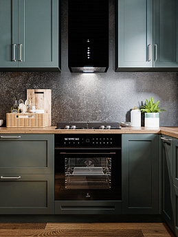 картинка Электрический духовой шкаф Lex EDS 101 BBL  