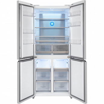 картинка Отдельностоящий холодильник Hiberg RFQ-600DX NFGW INVERTER  картинка Отдельностоящий холодильник Hiberg RFQ-600DX NFGW INVERTER