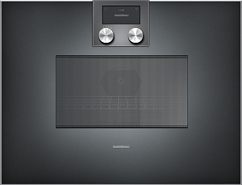 картинка Микроволновая печь встраиваемая Gaggenau BM451100 антрацит  картинка Микроволновая печь встраиваемая Gaggenau BM451100 антрацит