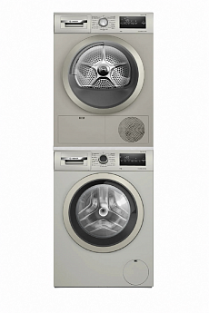 картинка Комплект Bosch Serie 4 (WAN2420XME, WTN86202ME, WTZ2041X) 