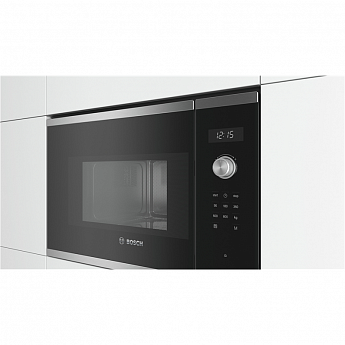 картинка Микроволновая печь встраиваемая Bosch BFL524MS0  картинка Микроволновая печь встраиваемая Bosch BFL524MS0