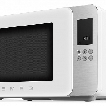 картинка Микроволновая печь отдельностоящая Smeg MOC01WHMEU 