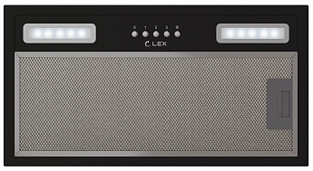 картинка Кухонная вытяжка Lex HYPER 600 BL 