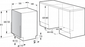 картинка Посудомоечная машина Gorenje GV520E10S  картинка Посудомоечная машина Gorenje GV520E10S