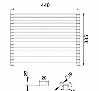 картинка Ролл-мат Melana Profline 