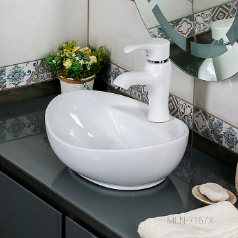 картинка Раковина Melana MLN-7167X, белый 