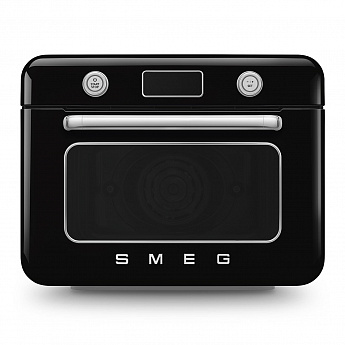 картинка Мини-печь с паром Smeg COF01BLEU чёрный  картинка Мини-печь с паром Smeg COF01BLEU чёрный