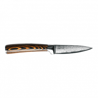 картинка Нож овощной Omoikiri Damascus Suminagashi  картинка Нож овощной Omoikiri Damascus Suminagashi