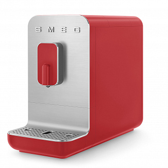 картинка Кофемашина Smeg BCC01RDMEU красный матовый  картинка Кофемашина Smeg BCC01RDMEU красный матовый