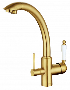 картинка Смеситель Florentina ШАЛЕ золото 