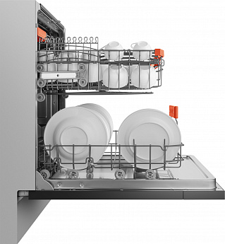 картинка Посудомоечная машина встраиваемая Weissgauff BDW 6037 Inverter AutoOpen Infolight 