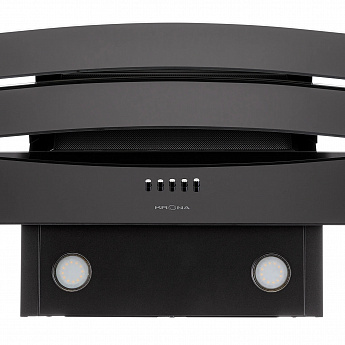 картинка Кухонная вытяжка Krona INGA 600 black push button 