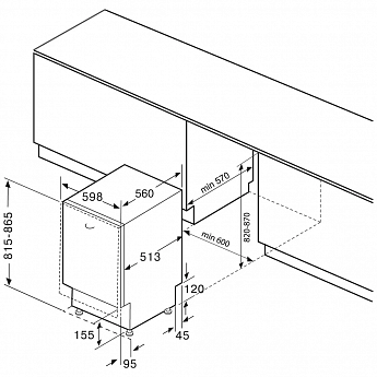 картинка Посудомоечная машина Krona MARTINA 60 BI V2 